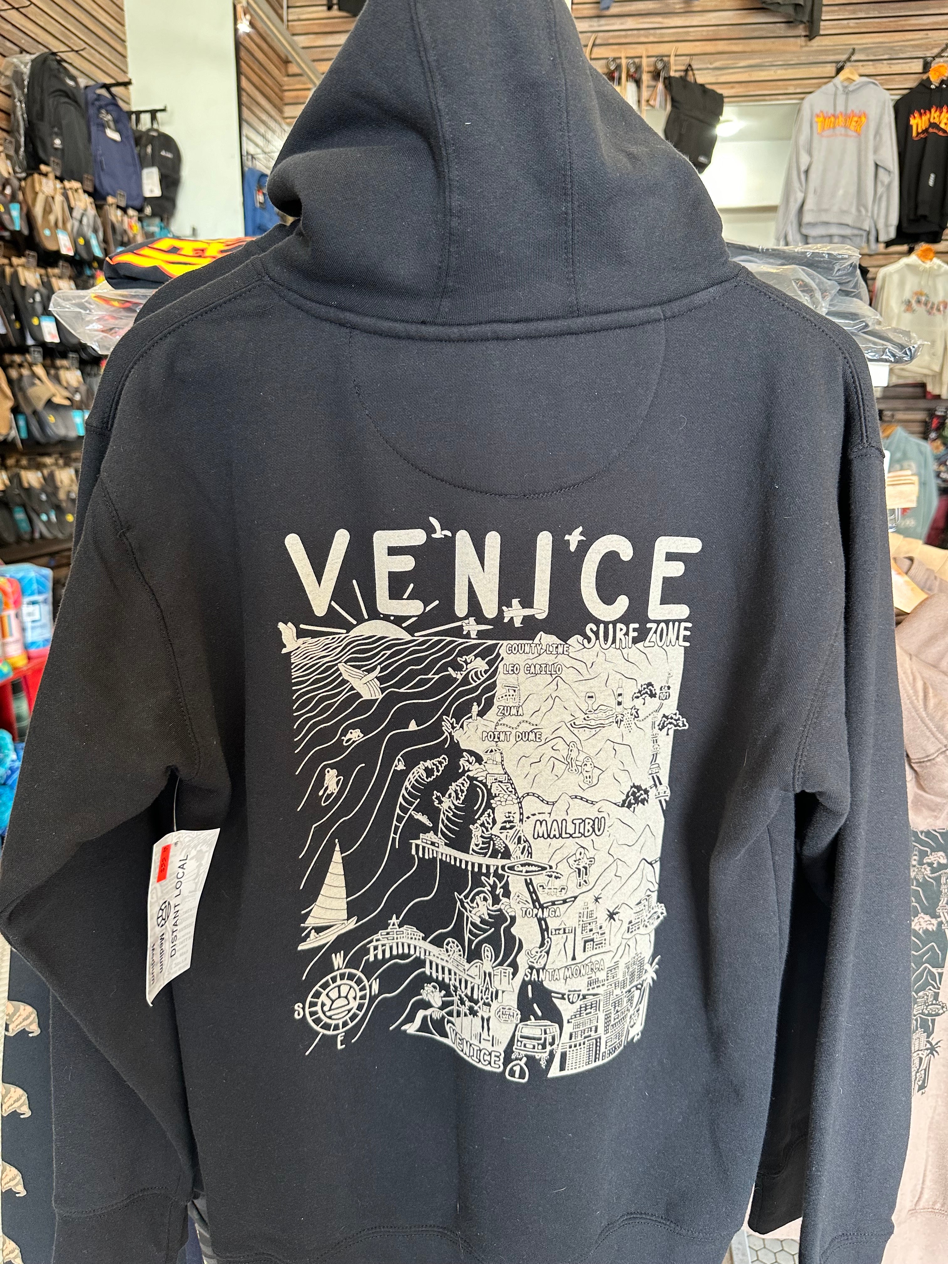 Venice Surf Zone Hood - Black