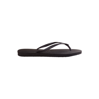 HAVAIANAS SLIM - BLACK - Boardwalk Skate & Surf