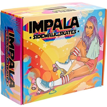 IMPALA QUAD SKATE - WHITE - Boardwalk Skate & Surf